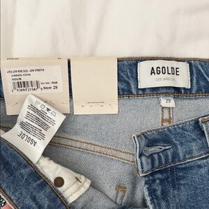 Agolde Women’s Light Blue Relaxed Jeans